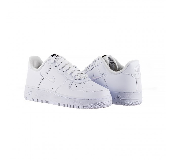 Кроссовки женские Nike Air Force 1 Low '07 Se Just Do It Triple White (FB8251-100)