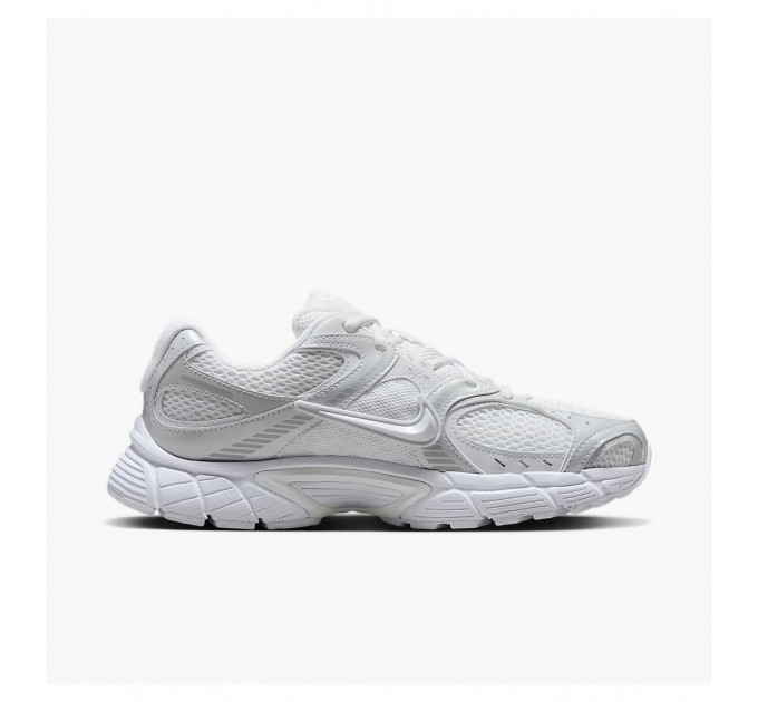 Кроссовки женские Nike V5 Rnr White Black Metallic Silver (HQ7901-101)