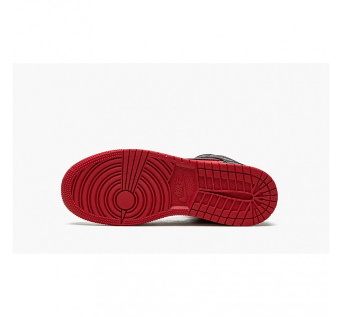 Кроссовки Air Jordan 1 Mid Reverse Bred 2021 (Gs) 554725-660