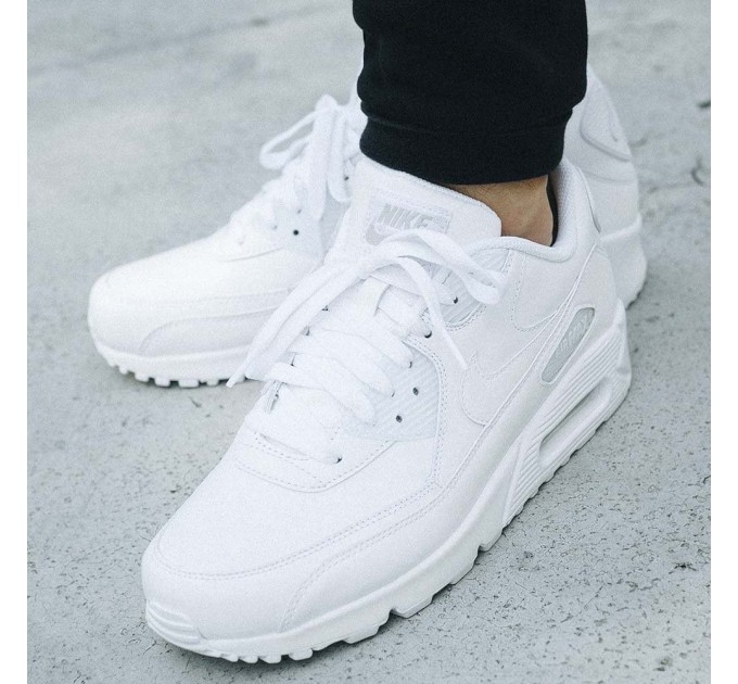 Кроссовки Air Max 90 Leather цвет: белый