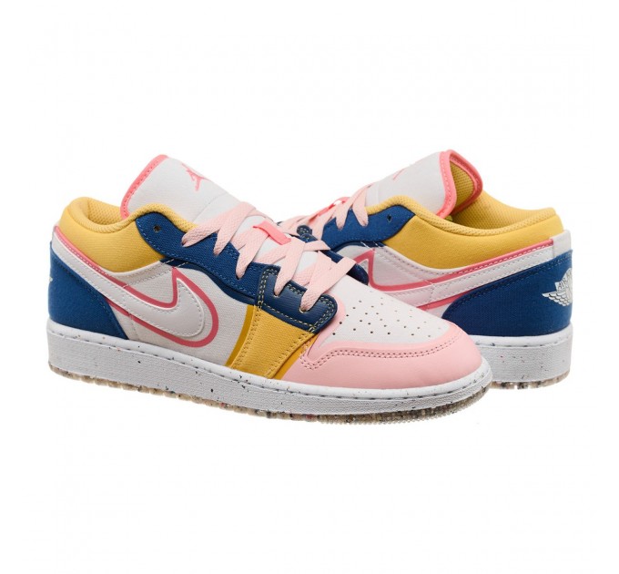Кроссовки женские Jordan 1 Low Se Multi Canvas (Gs) (DV1323-100)