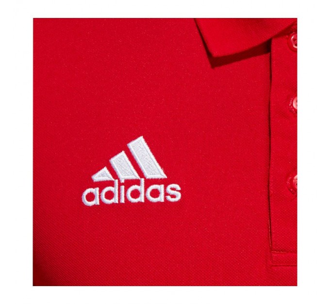 Поло adidas Tiro 17 цвет: красный