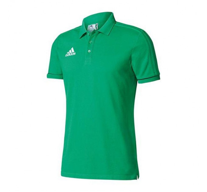 Поло adidas Tiro 17 цвет: зеленый