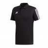 Поло Adidas Tiro 19 Cotton, черного цвета
