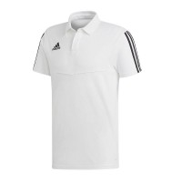 Поло Adidas Tiro 19 Cotton, белого цвета