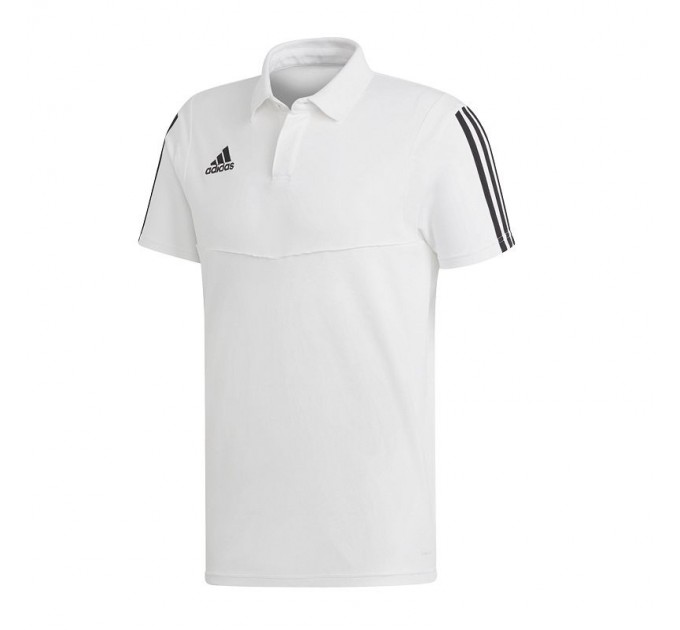 Поло Adidas Tiro 19 Cotton, белого цвета