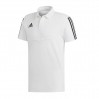 Поло Adidas Tiro 19 Cotton, белого цвета