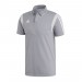Поло Adidas Tiro 19, серого цвета