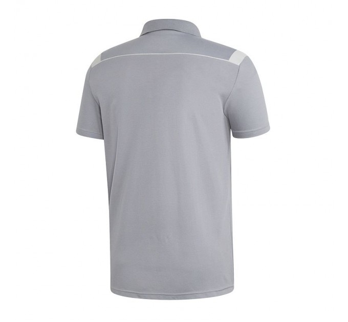 Поло Adidas Tiro 19, серого цвета