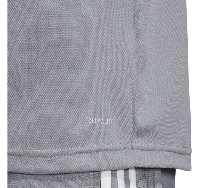 Поло Adidas Tiro 19, серого цвета