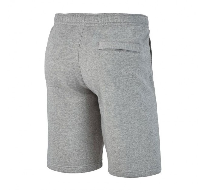 Шорты Nike Team Club 19 Fleece цвет: серый