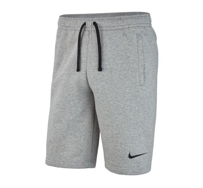Шорты Nike Team Club 19 Fleece цвет: серый