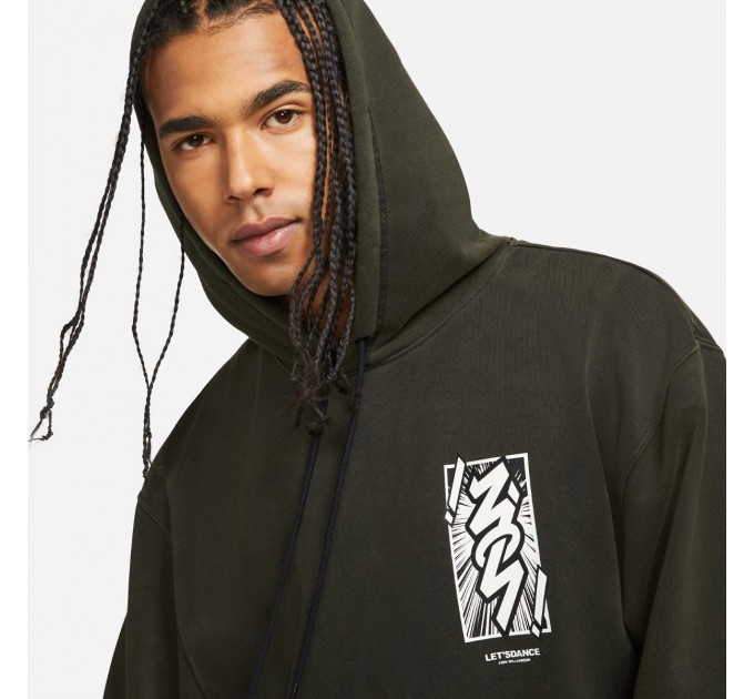 Бомбер чоловічий Jordan Zion Df Perf Flc Hoodie (DH0598-010)