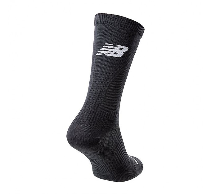 Носки New Balance Run Flat Knit Crew LAS55561BK