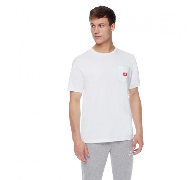 Футболка New Balance Athletics Pocket MT01567WT