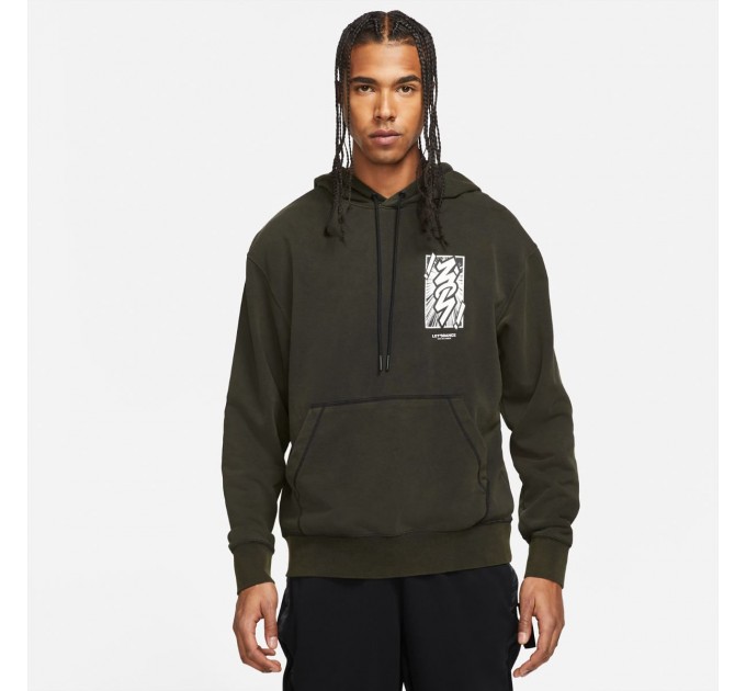 Бомбер чоловічий Jordan Zion Df Perf Flc Hoodie (DH0598-010)