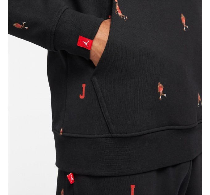 Кофта мужские Jordan Essentials Printed Fleece S (DV9392-010)