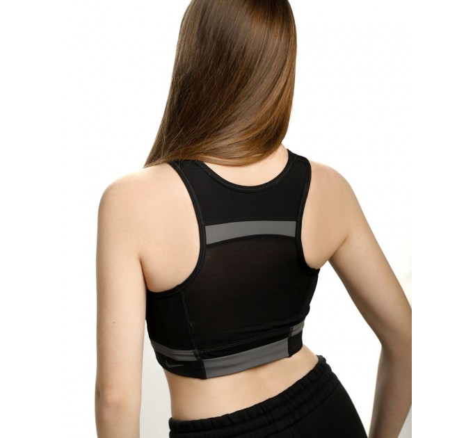 Топ Nike W Nk Df Swsh Ll Rundvsn Bra DD1101-010