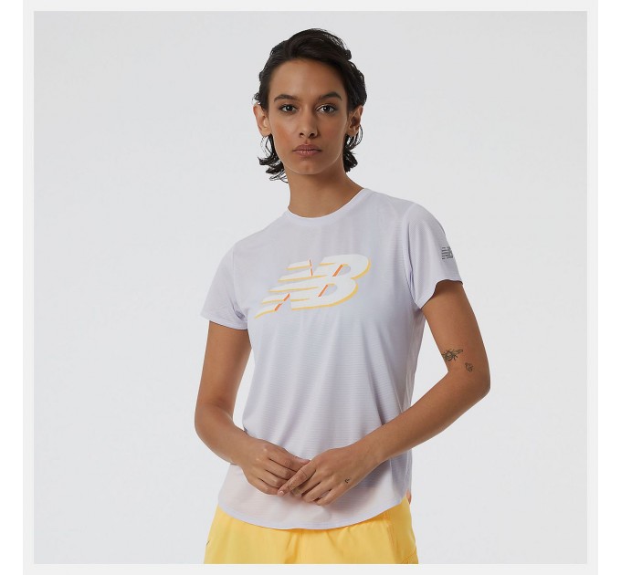 Футболка New Balance Graphic Accelerate Ss WT21226LIA