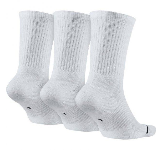 Шкарпетки Nike U J Ed Cush Poly Crew 3Pr 144 (DX9632-100)
