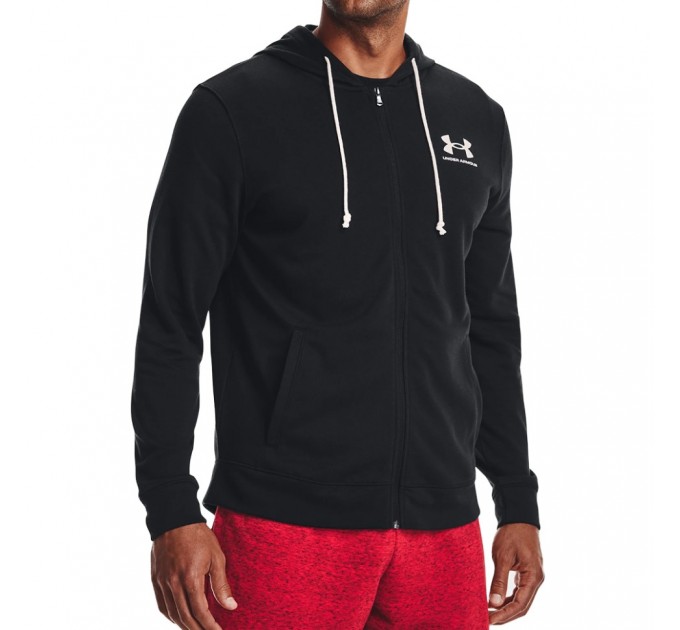 Кофта чоловіча Under Armour Rival Terry Lc Fz (1370409-001)
