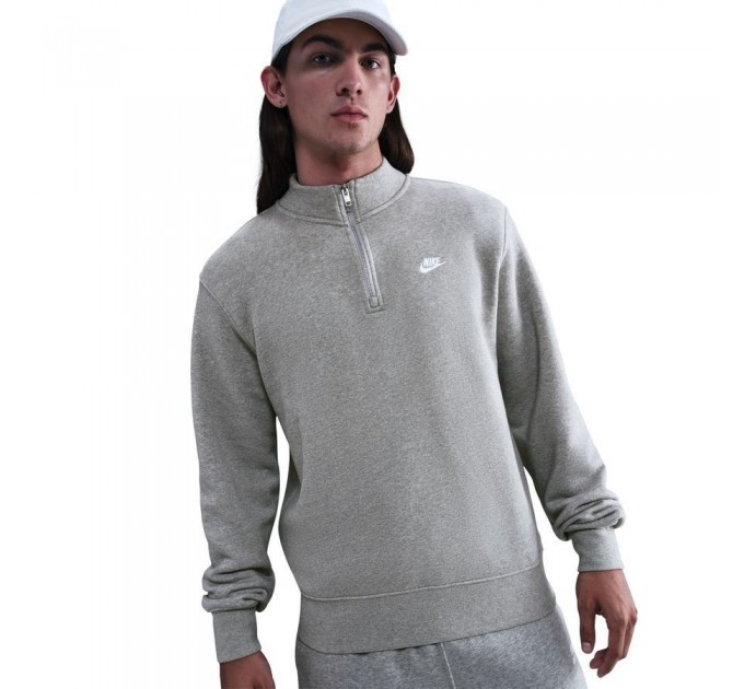 Кофта чоловіча Nike Club 1/2 Zip Fleece (FN3864-063)