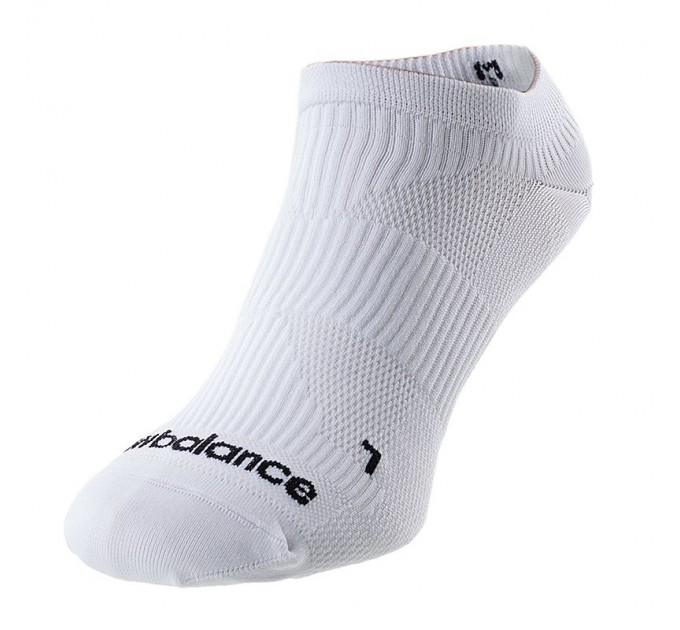 Носки New Balance Run Flat Knit No Show LAS55321WT