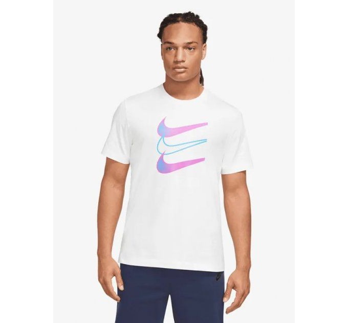 Футболка мужская Nike Nsw Tee 12Mo Swoosh, (DZ5173-100)