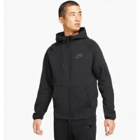 Кофта мужская Nike Sportswear Hoodie Full-Zip Black (DD5284-010)
