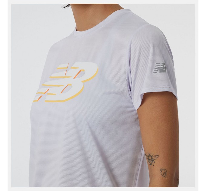 Футболка New Balance Graphic Accelerate Ss WT21226LIA