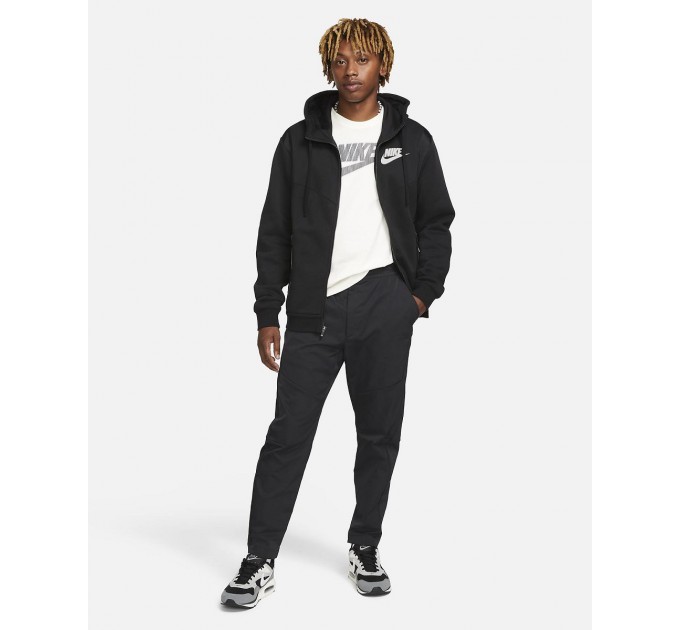 Кофта чоловічі Nike Sportswear Hybrid Full-Zip Fleece Hoodie (DO7228-010)