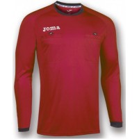 Футболка для арбитра Joma ARBITRO 100434.600 с длинным рукавом цвет: красный