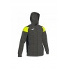 Олимпийка Joma CREW III 101271.159 цвет: серый/салатовый