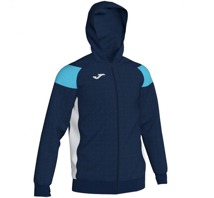 Олимпийка Joma CREW III 101271.342 цвет: темно-синий/голубой