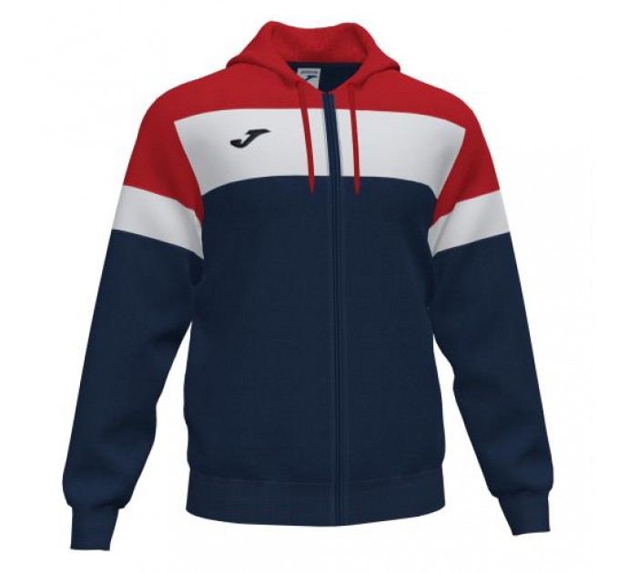 Олимпийка Joma Crew IV 101537.336 цвет: темно-синий/красный