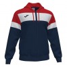 Олимпийка Joma Crew IV 101537.336 цвет: темно-синий/красный