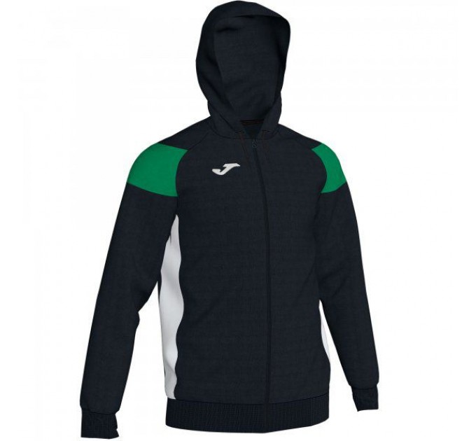 Олимпийка Joma CREW III 101271.104 цвет: черный/зеленый