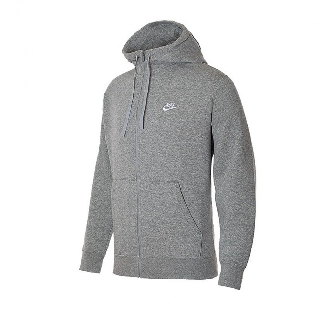 Кофта чоловіча Nike M Nsw Club Hoodie Fz Ft (BV2648-063)