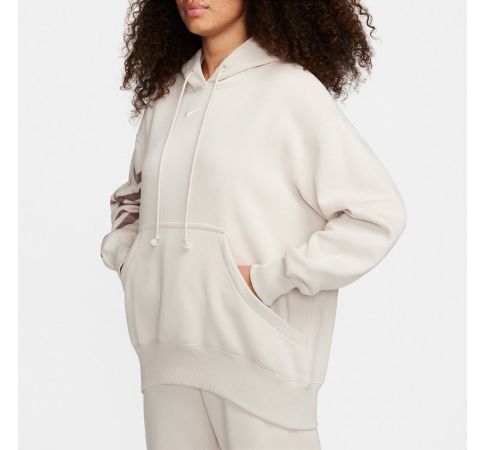 Кофта жіночі Nike W Nsw Phnx Flc Os (FQ7042-104)