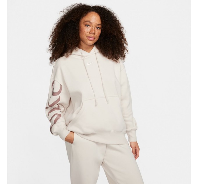 Кофта жіночі Nike W Nsw Phnx Flc Os (FQ7042-104)