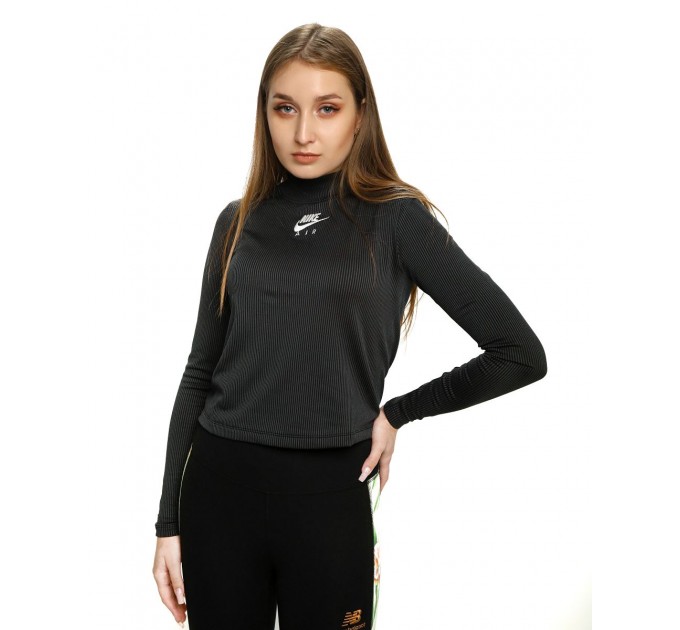 Футболка Nike W Nsw Air Mock Ls Rib CZ8634-010