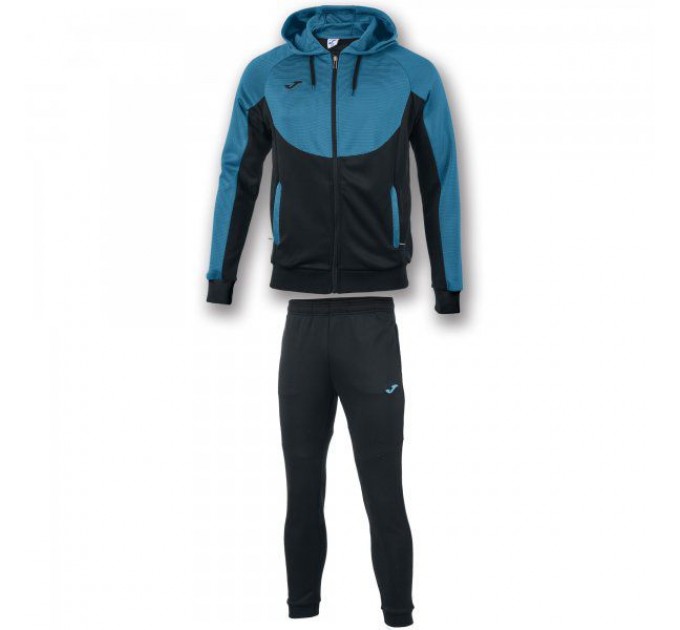 Спортивный костюм Joma ESSENTIAL 101019.116 цвет: черный/синий