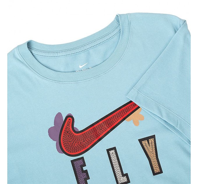 Футболка Nike W Nk Df Tee Swsh Fly 2 DR2593-494