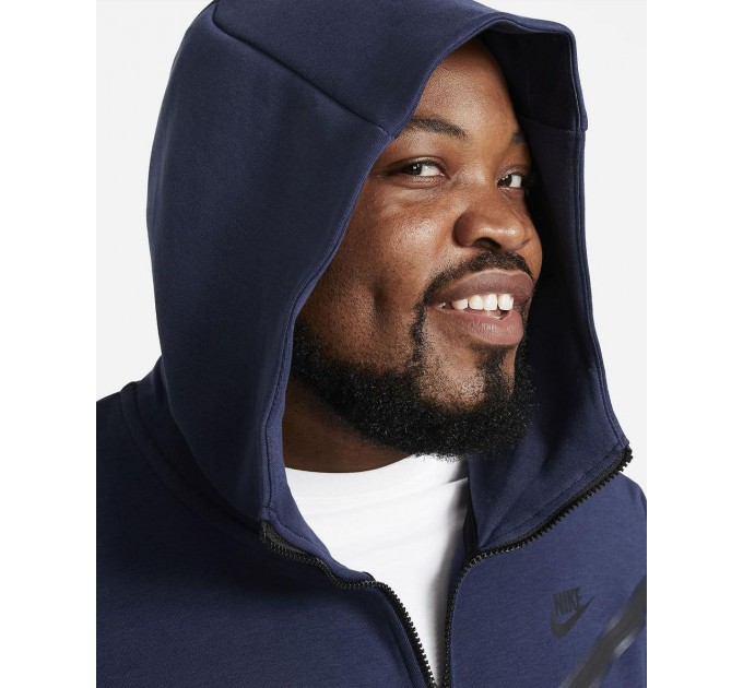 Бомбер унисекс Nike Nsw Tech Fleece Hoodie Fz (CU4489-410)