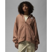 Кофта женские Jordan Flight Women's Fleece Full-Zip Hoodie (DV1393-215)