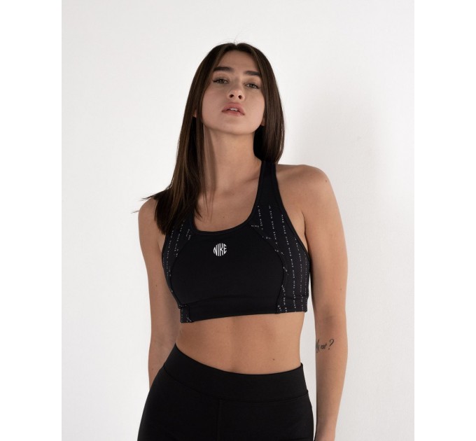Топ Nike W Nk Df Swsh Icnclsh Kh Bra DD1187-010