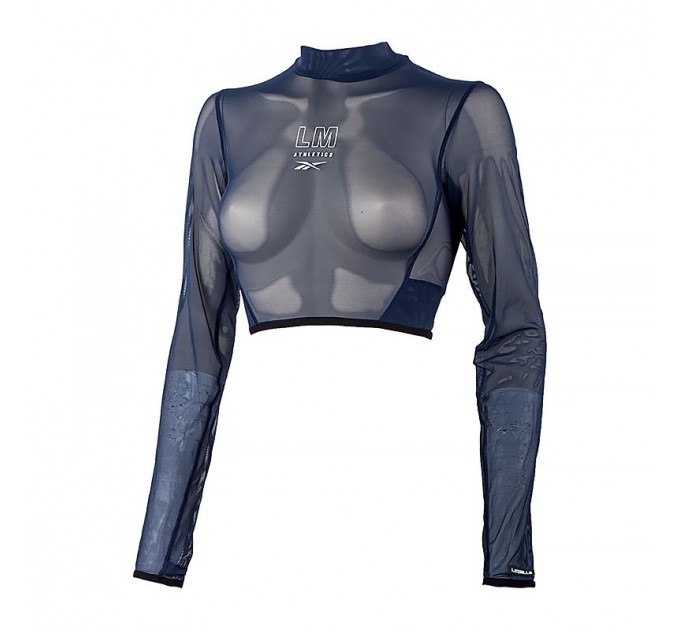Топ Reebok Lm Mesh Ls Crop GN5957