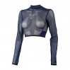 Топ Reebok Lm Mesh Ls Crop GN5957