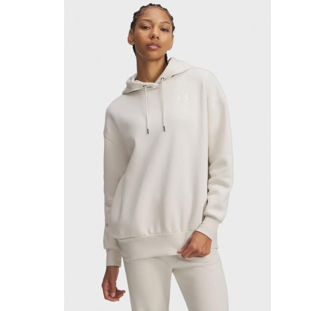 Кофта женские Under Armour Icon Fleece Os Hoodie (1379495-111)
