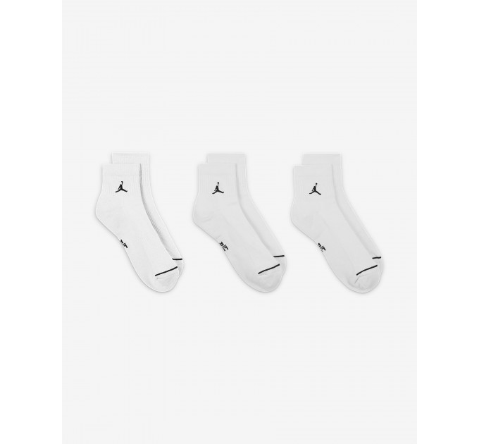 Шкарпетки Nike U J Ed Cush Poly Ankle 3Pr 144 (DX9655-100)